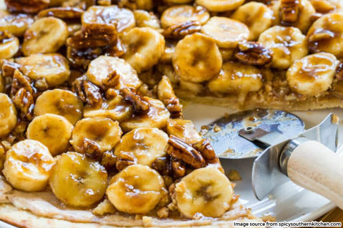 serving a slice of pizza