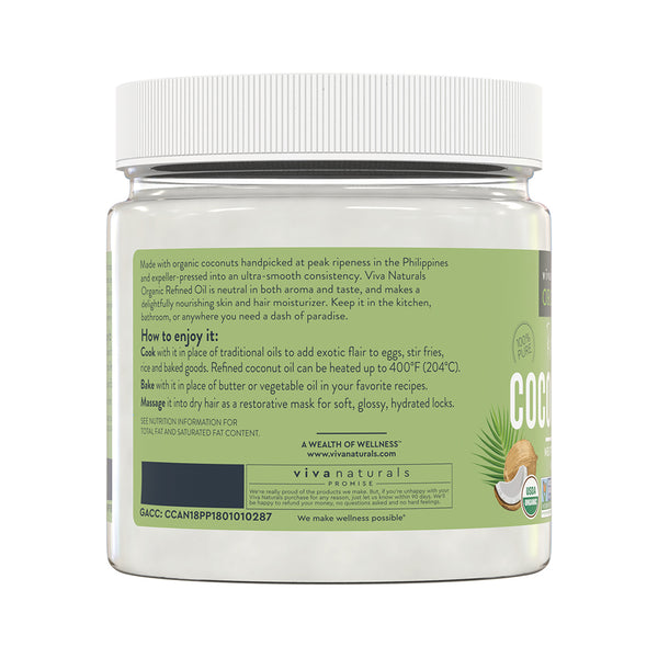 Coconut Oil, Refined