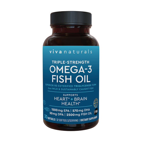 Fish Oil, Triple-Strength Omega-3