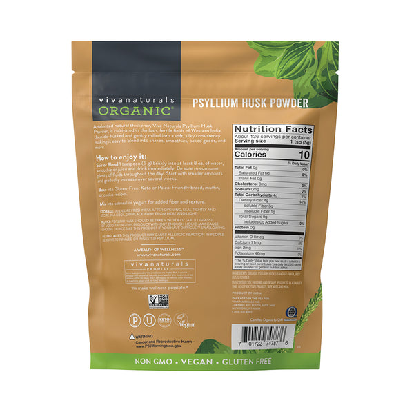 Organic Psyllium Husk Powder