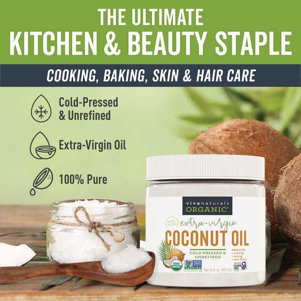 Organic Coconut Oil, Virgin