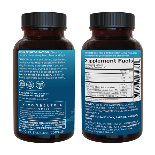 Fish Oil, Triple-Strength Omega-3