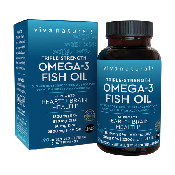 Fish Oil, Triple-Strength Omega-3