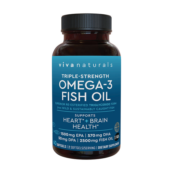 Fish Oil, Triple-Strength Omega-3